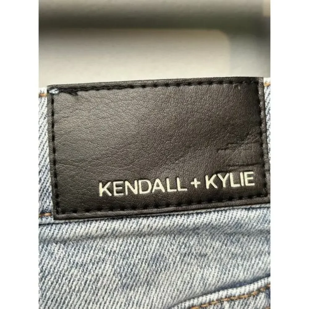 Kendall &‎ Kylie Shorts Size 5/27 Womens The Icon Short Cut-Off Blue Denim